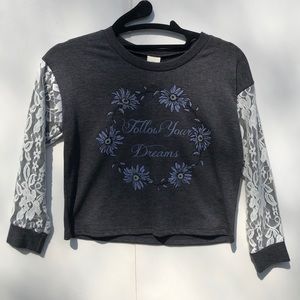 Over the Top Girl Shirt "Follow your Dreams"